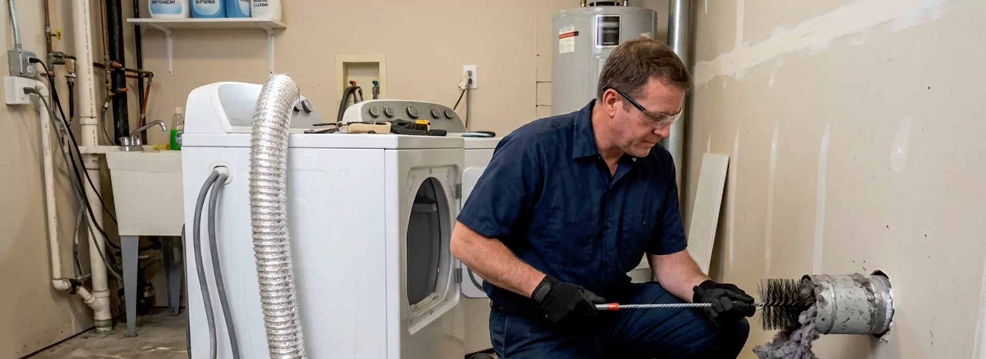 Clogged Dryer Vent Repair in Allen, Texas