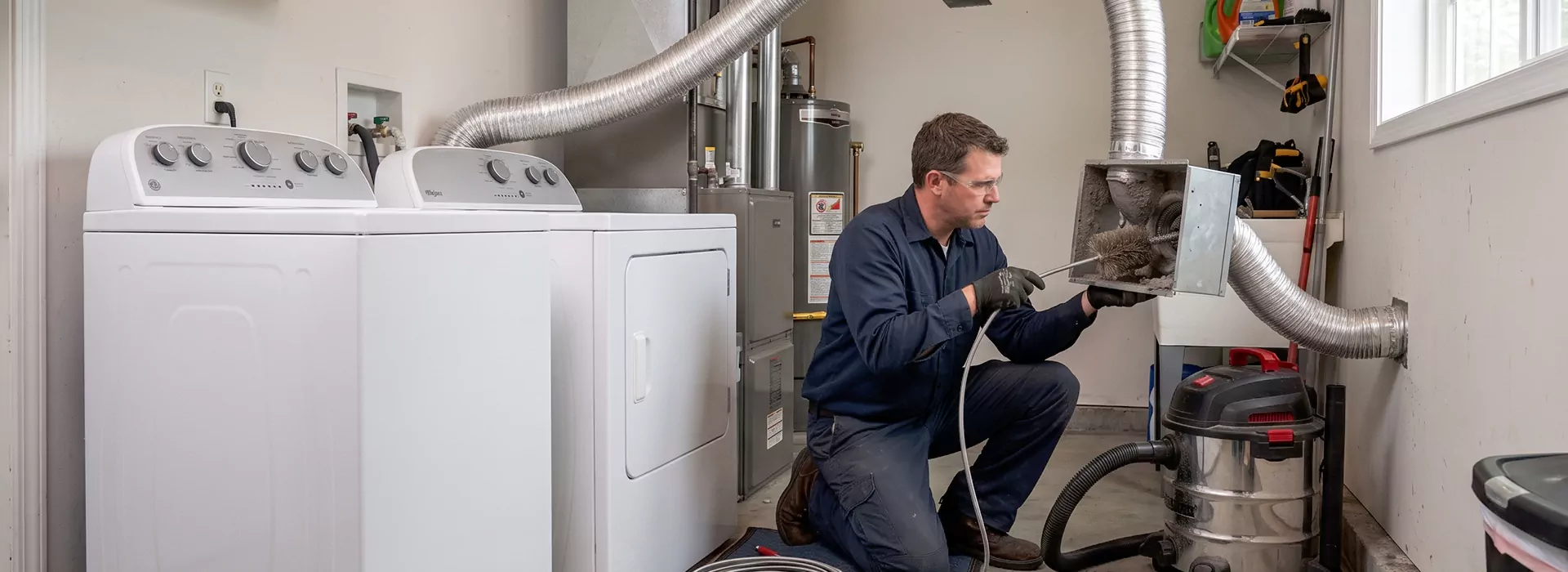 Dryer Vent Booster Fan Cleaning Allen, TX