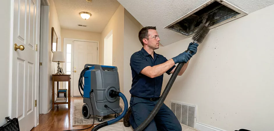 Mold-Affected Duct Deep Cleaning in Allen