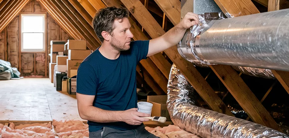 Duct Board Leak Repair in Allen