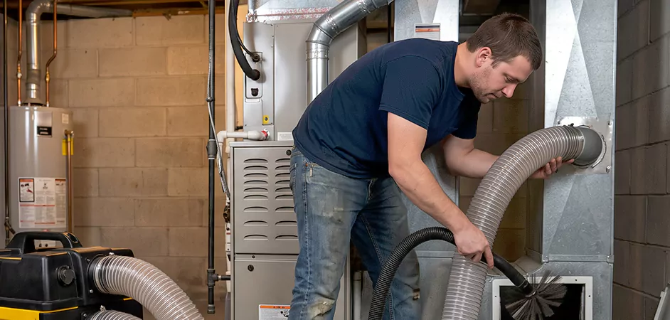 Negative Pressure Duct Cleaning for Large and Long Duct Systems in Allen